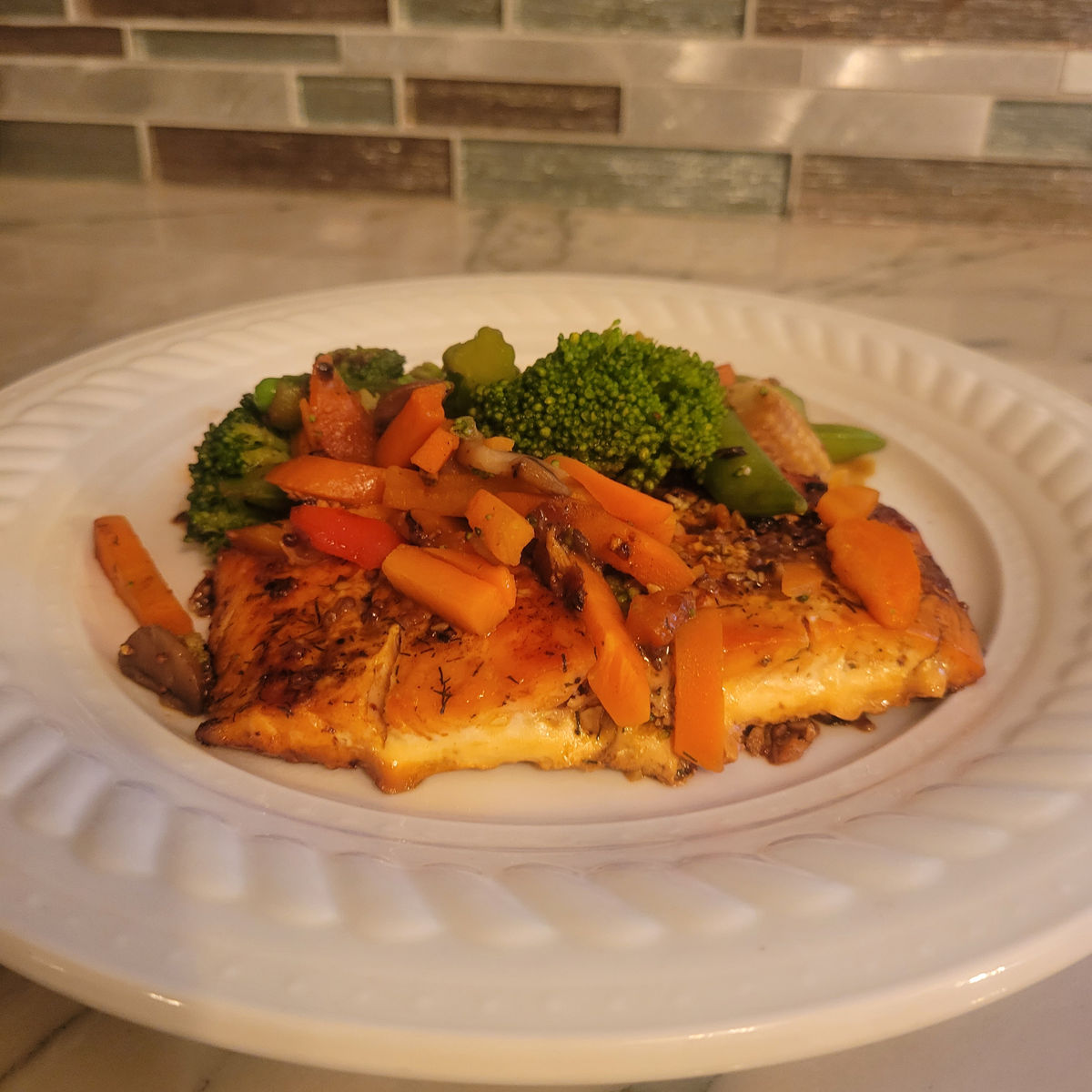 Asian Salmon - ALTERNATING DIET AND FITNESS SYSTEM