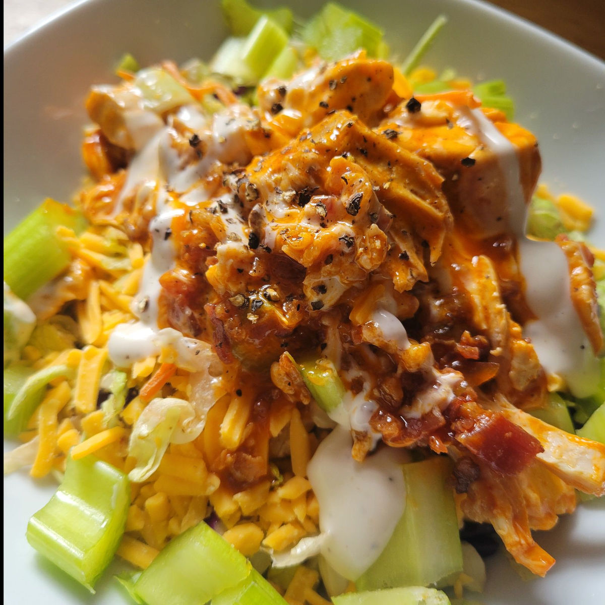 Buffalo Chicken Salad - ALTERNATING DIET AND FITNESS SYSTEM